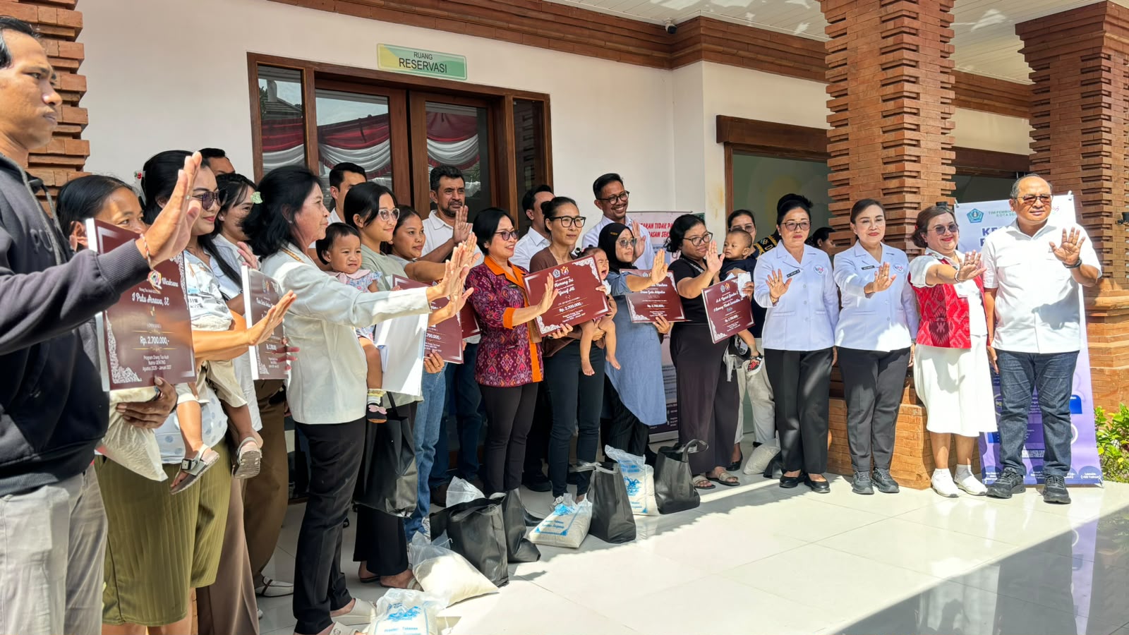 Intervensi stunting Denpasar PT Qinar Raya Mandiri.